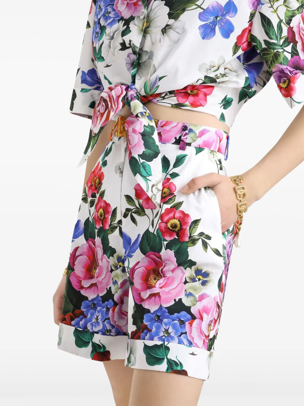 Dolce Gabbana ドルチェ&ガッバーナフローラルショーツ - Image 2