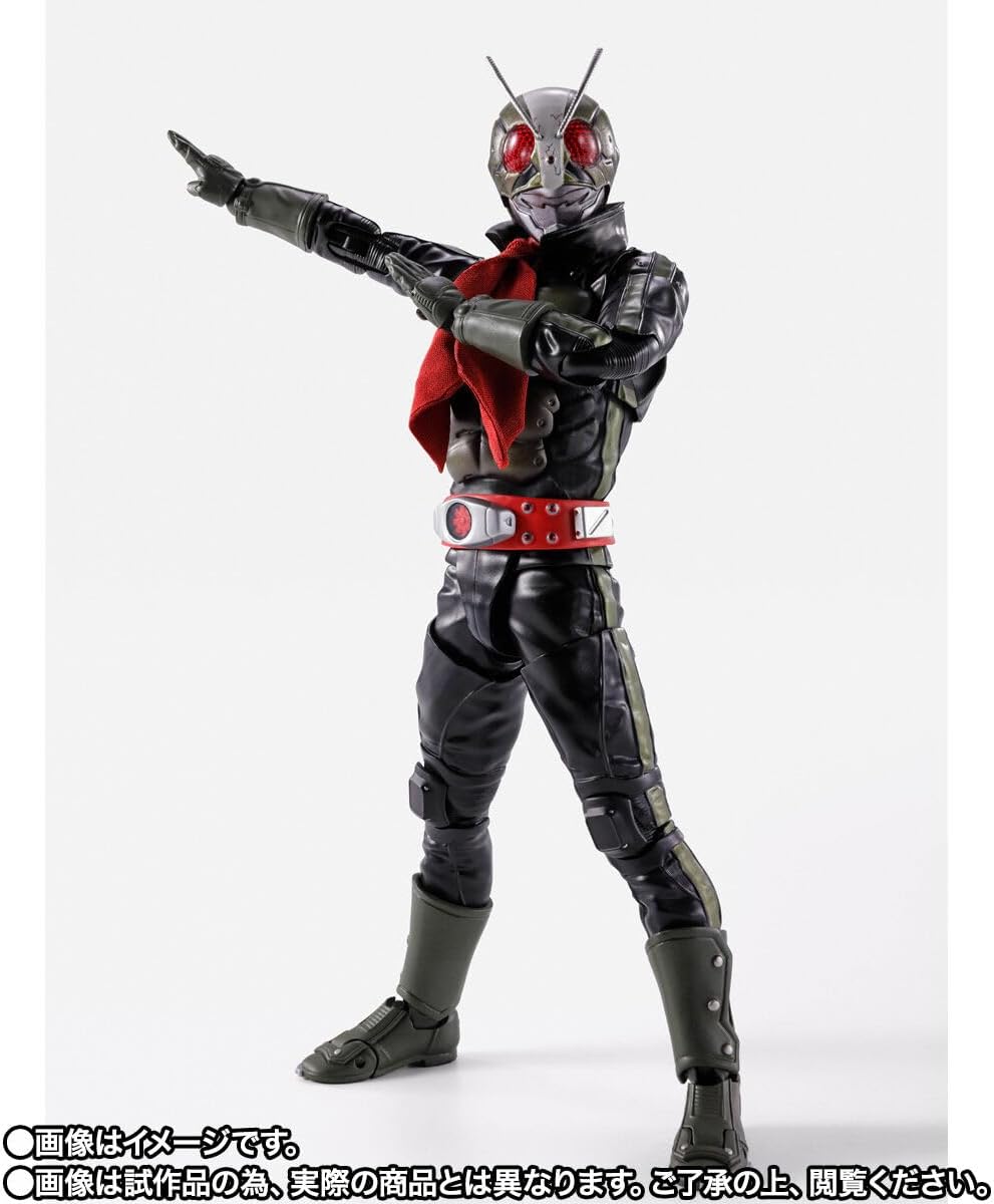 S.H. Figuarts (Shin Bone Carving Manufacturing Method) Kamen Rider No. 2 / Hayashito Single Character (Kamen Rider The Next) Approximately 5.7 inches (145 mm) Painted Figure