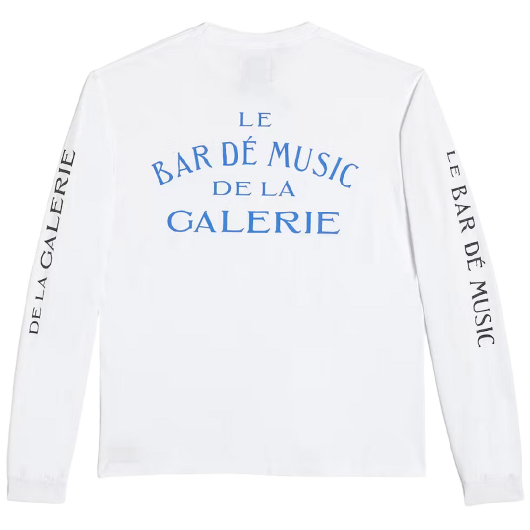 GALLERY DEPT. 'LE BAR GALERIE' WHITE LONGSLEEVE
