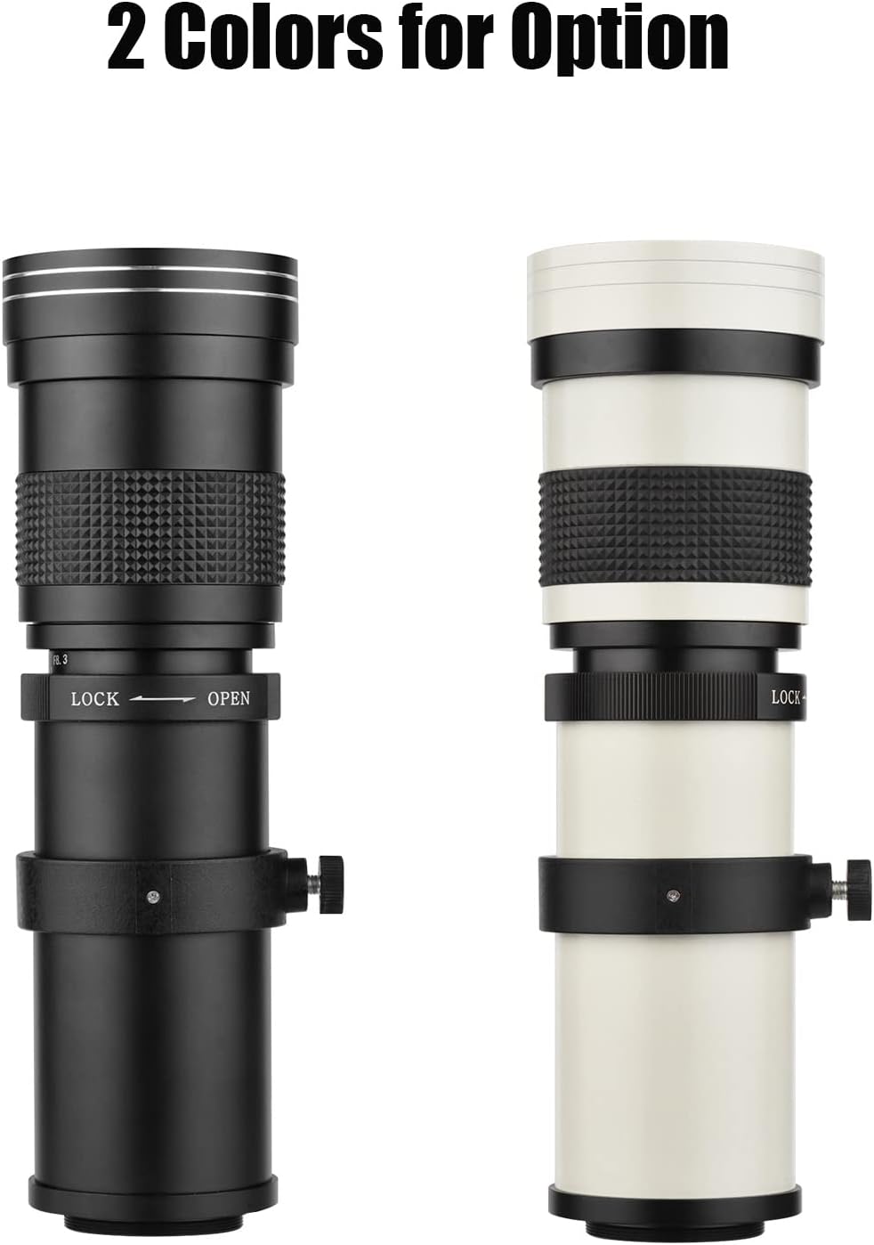 keppy Camera MF Super Telephoto Zoom Lens F/8.3-16 420-800mm T-Mount with Adapter Ring Universal 1/4 Thread Replacement for Canon EF Mount Camera EOS 80D 77D 70D 60D 60D 60Da 50D 7D 6D 5D T7i T7s T6s