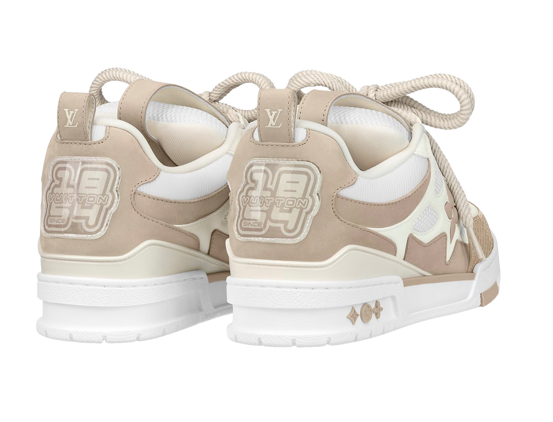 LOUIS VUITTON LV SKATE SNEAKER 'BEIGE WHITE'