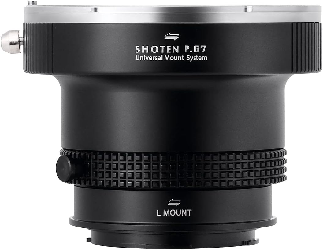 SHOTEN P67-LSL-U UMS Series Mount Adapter (PENTAX 67 Mount Lens to L-Mount Converter)