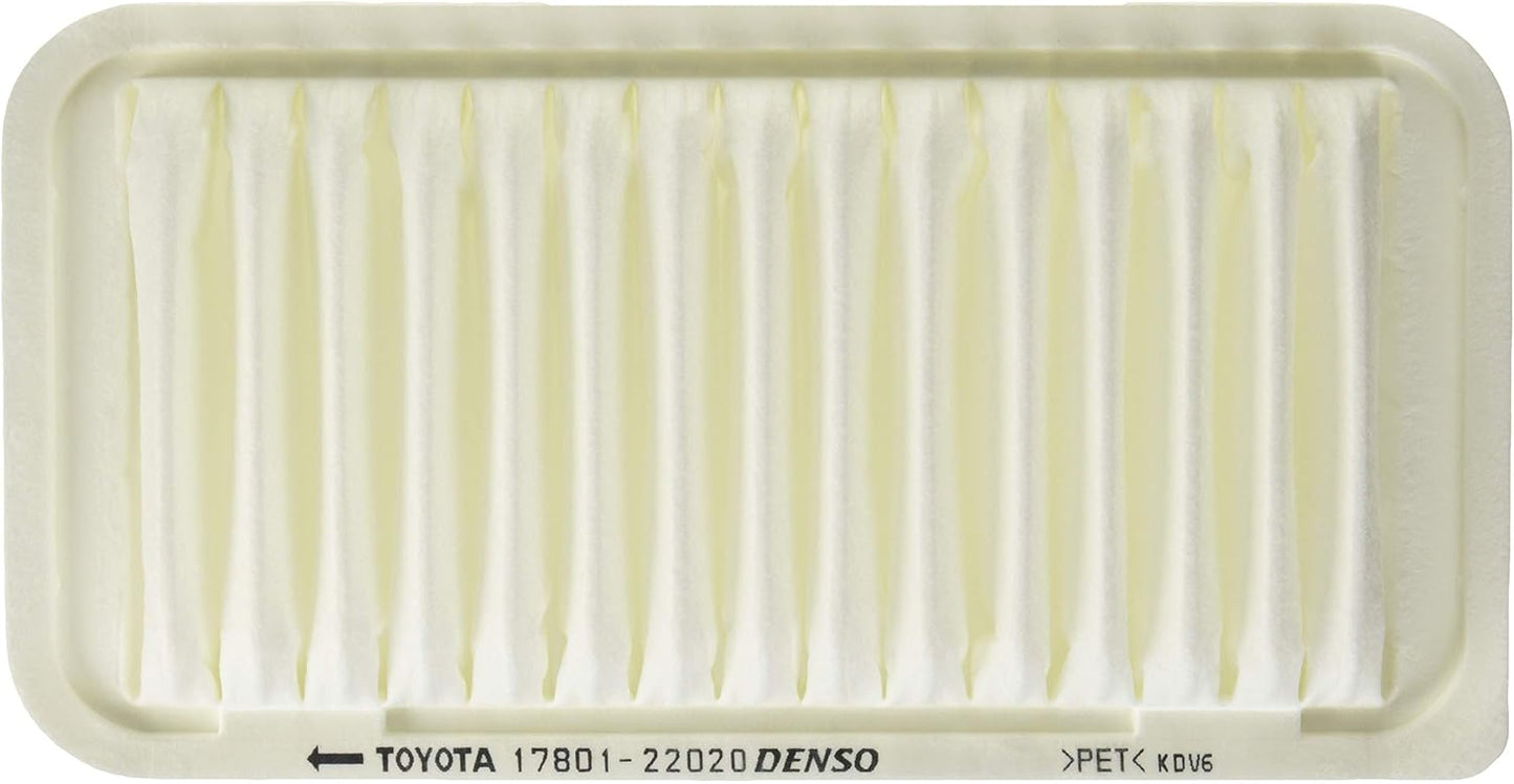 Toyota Genuine Parts Air Cleaner Filter Element SUB-ASSY Part Number 17801-22020