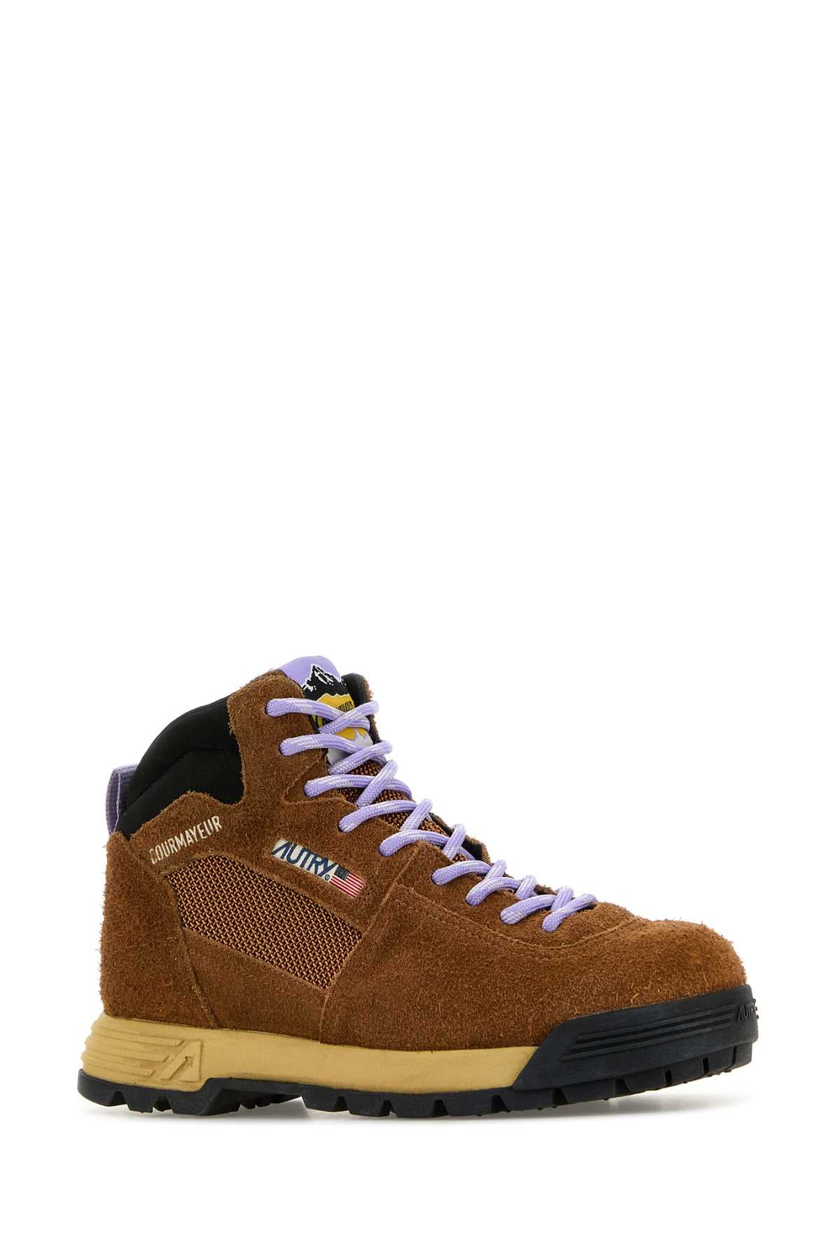 Autry Brown Suede Malgaスニーカー - Image 2