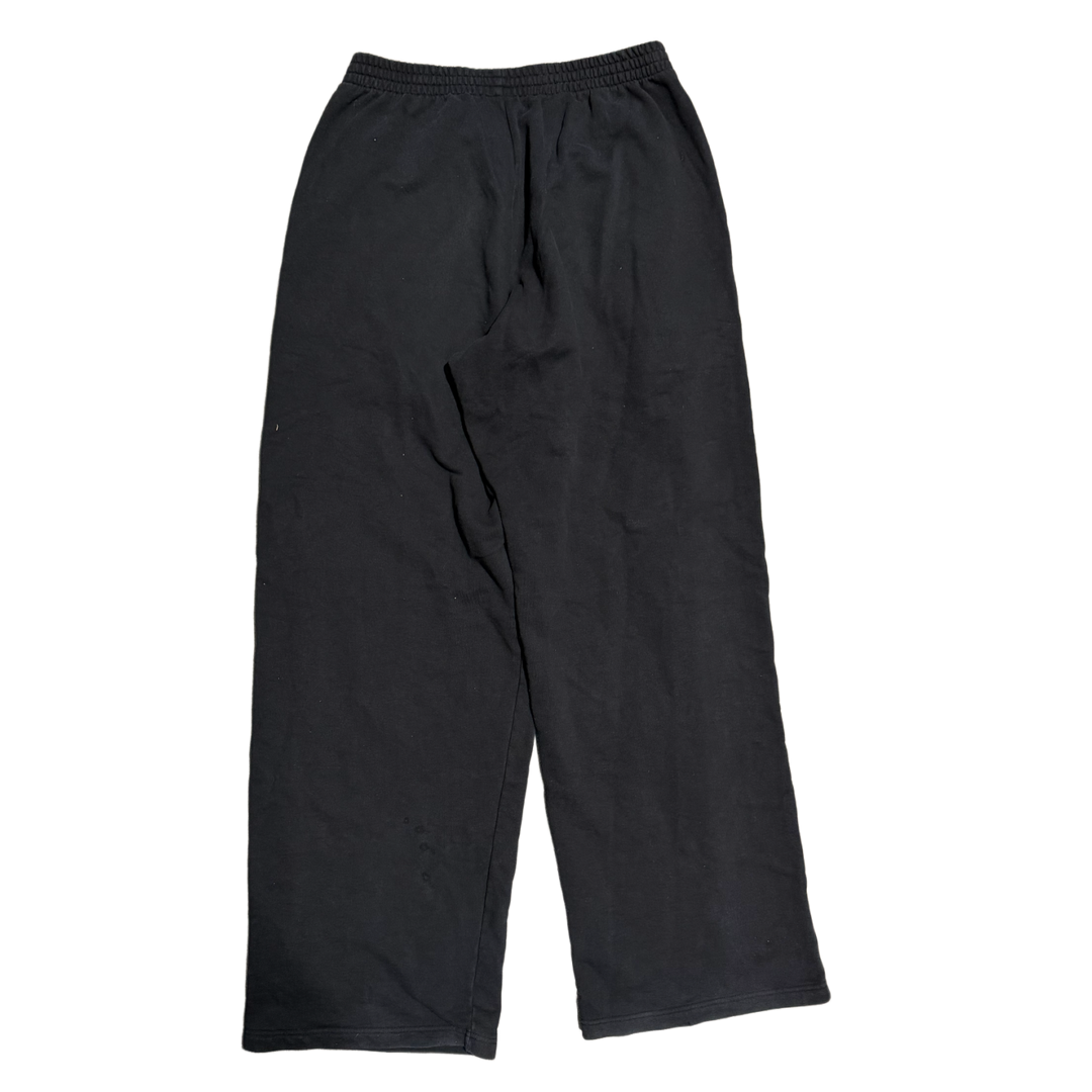BALENCIAGA 'BLACK' KNEE LOGO SWEATPANTS