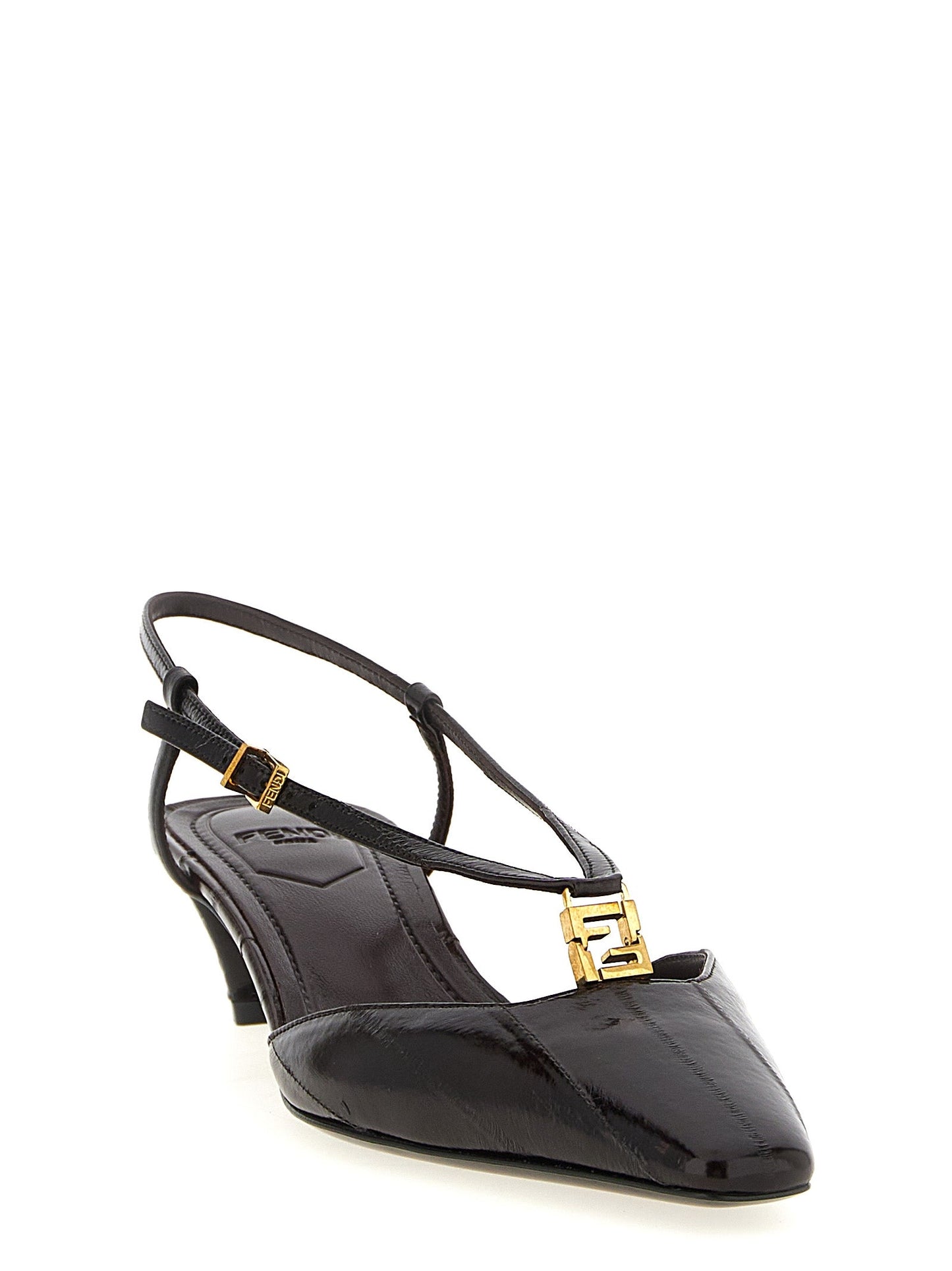 Fendi 'Fendi F Fold' Slingback - Image 2