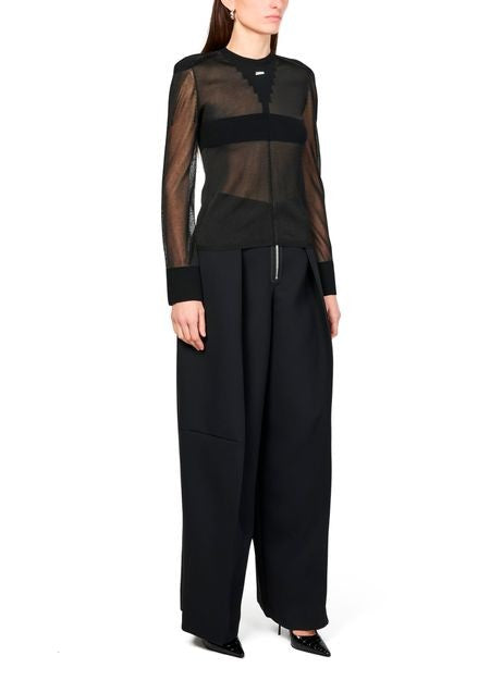JEAN PAUL GAULTIER ビスコースニット製 長袖 クルーネックセーター - Image 2