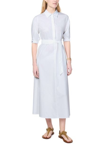 MAX MARA Hoyo コットンポプリン マキシ丈 シャツワンピース - Image 2