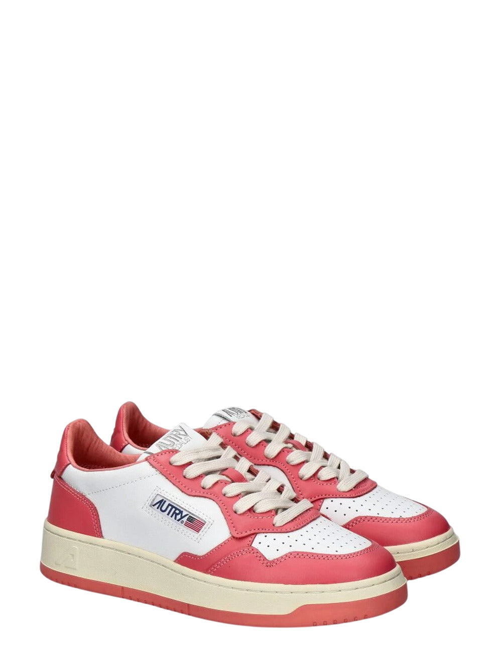 Autry Autry Women'S スニーカーのビコロールホワイトティーローズ - Image 2