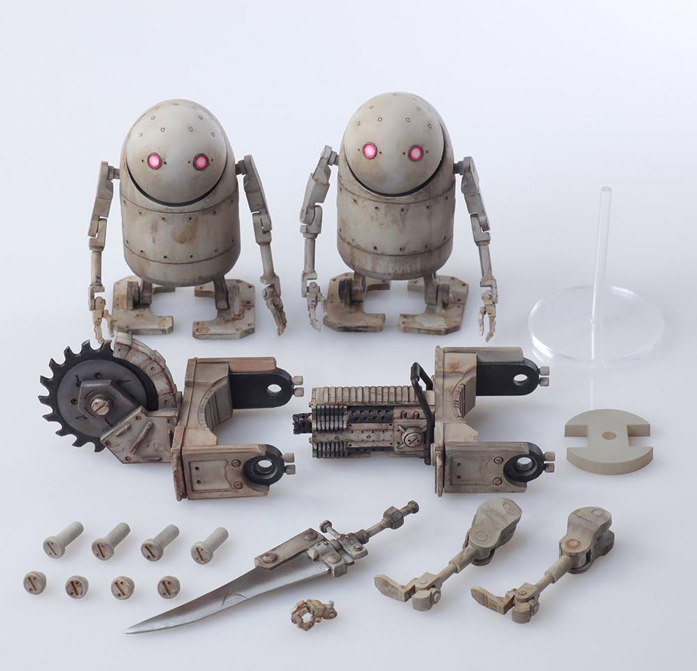 NieR:Automata Bring Arts Mechanical Life Form (2 Unit Set), PVC, Painted Action Figure