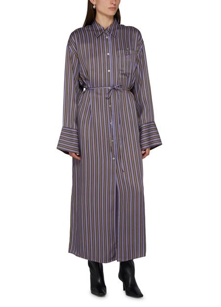 ACNE プリント入り シャツワンピース - Image 2