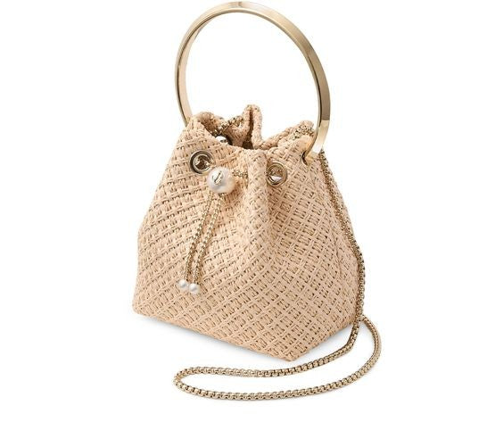 JIMMY CHOO Bon Bon raffia bag - Image 2