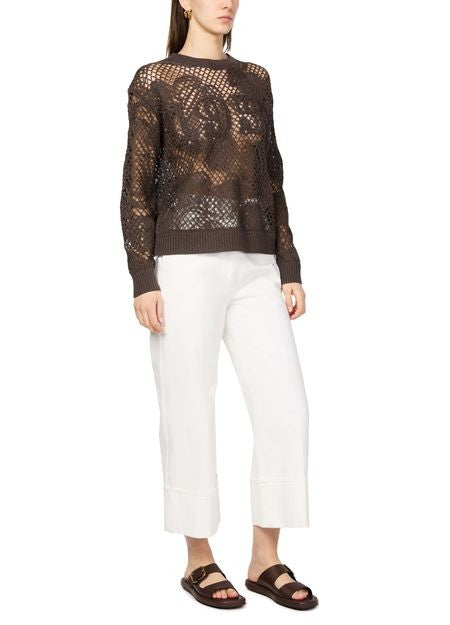 MAX MARA Farea コットン クロシェ編み セーター - Image 2