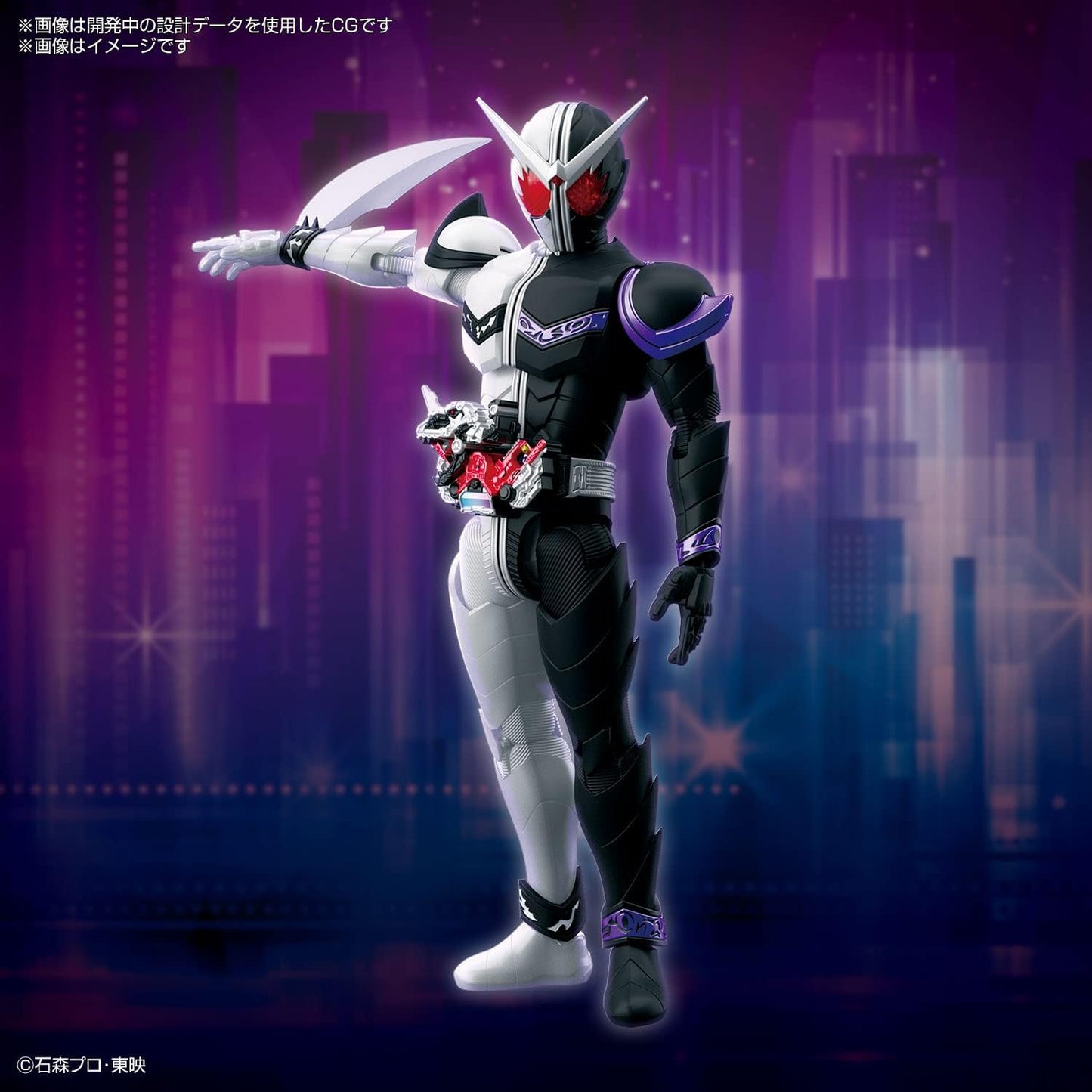 Bandai Spirits Figure-Rise Standard, Kamen Rider W, Fang Joker, Color-Coded Plastic Model
