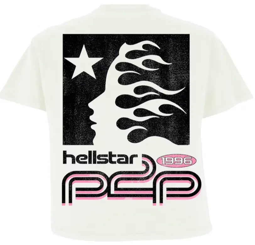 HELLSTAR PINK SPORT LOGO TEE