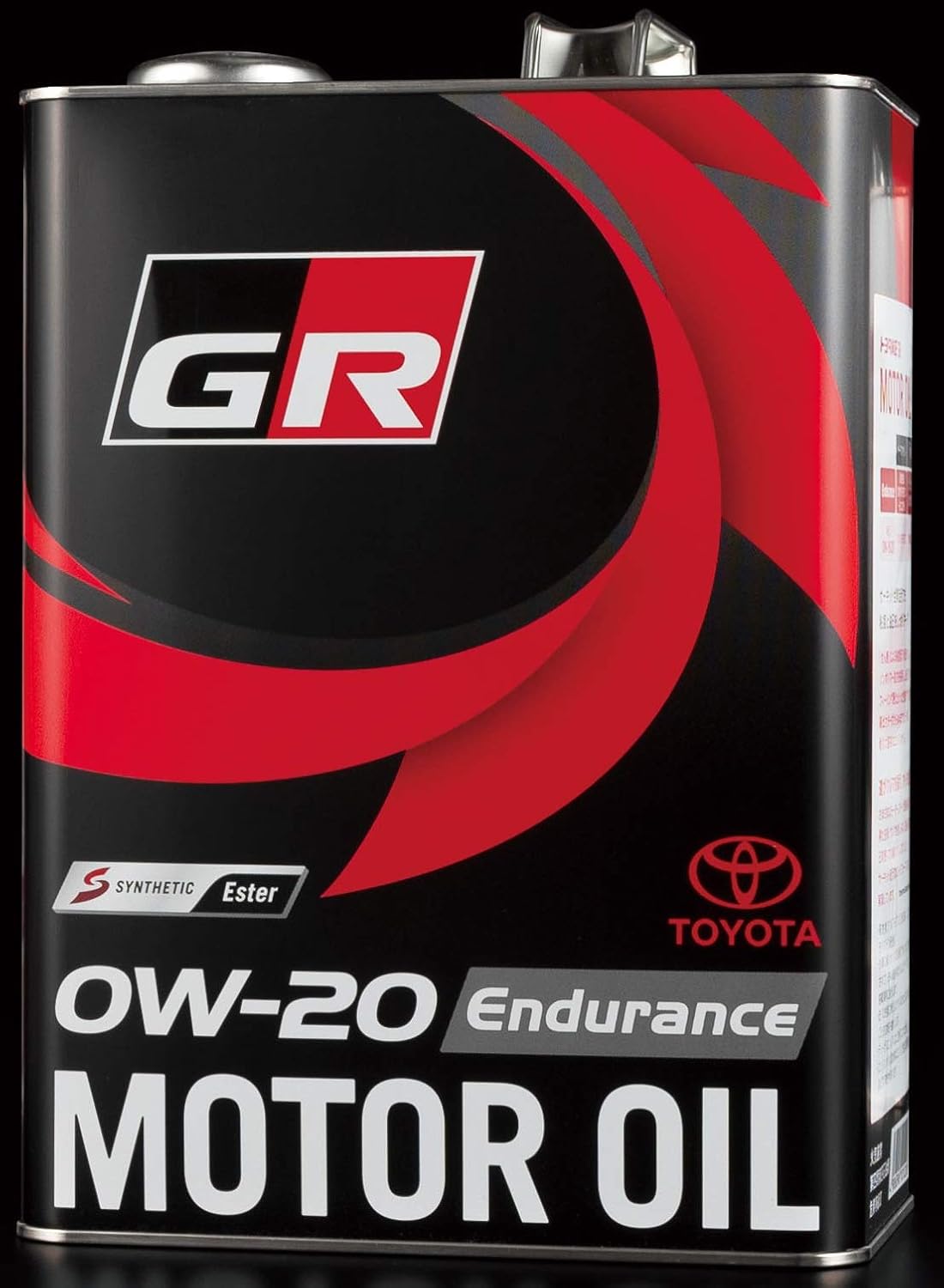 TOYOTA GAZOO Racing Genuine Toyota GR MOTOR OIL Endurance 0W-20 4L Engine Oil 08880-13505