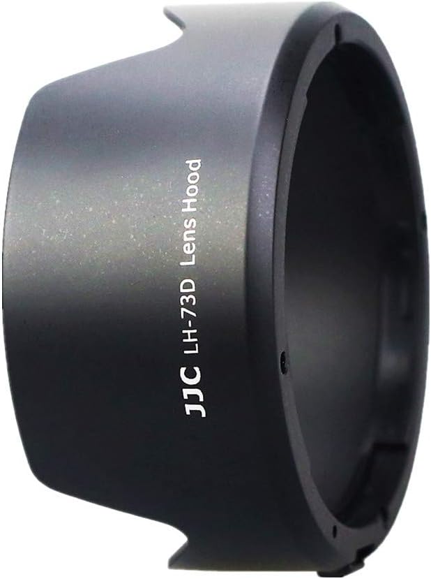JJC EW-73D Reversible Lens Hood for Canon RF 24-105mm F4-7.1 IS STM & EF-S 18-135mm F3.5-5.6 IS USM Lens Compatible with Canon EOS R5 R6 RP R 90D 80D 77D