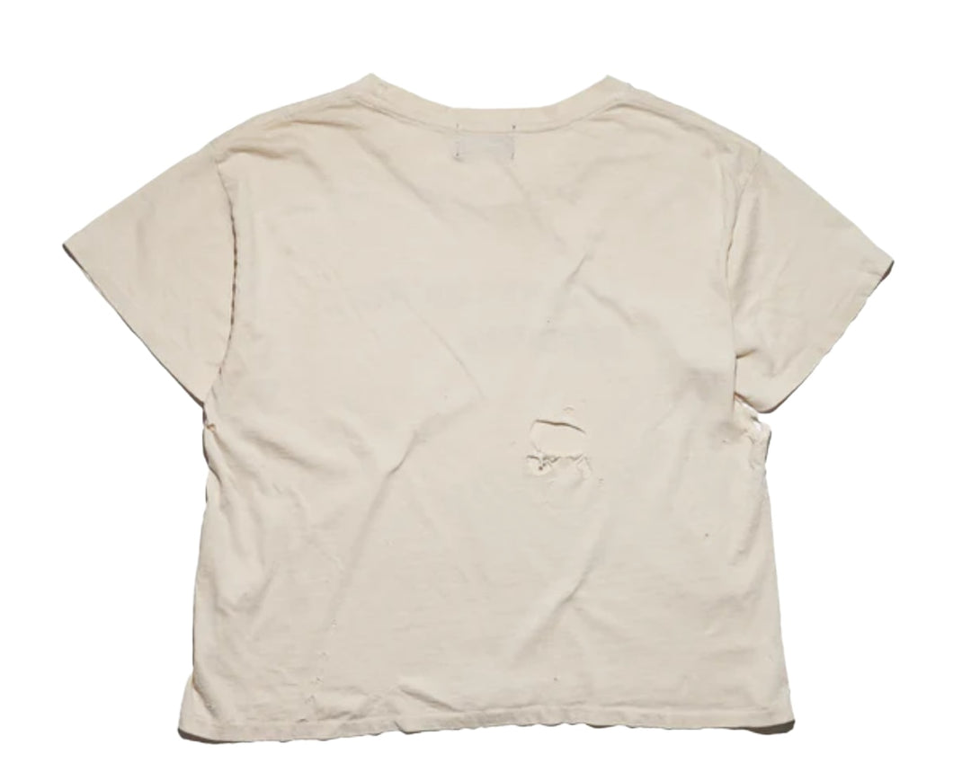 ENFANTS RICHES DÉPRIMÉS 'REVERSE LOGO' WHITE TEE