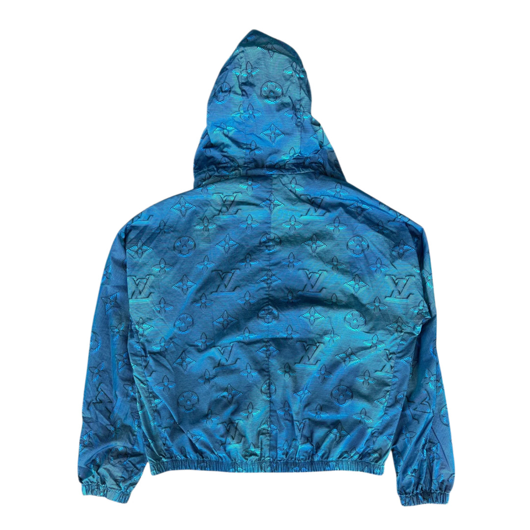 LOUIS VUITTON '2054 LV MONOGRAM' INDIGO WINDBREAKER