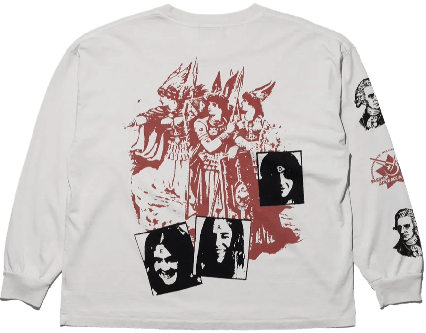 ENFANTS RICHES DÉPRIMÉS 'LIVING ALTAR' WHITE LONGSLEEVE TEE