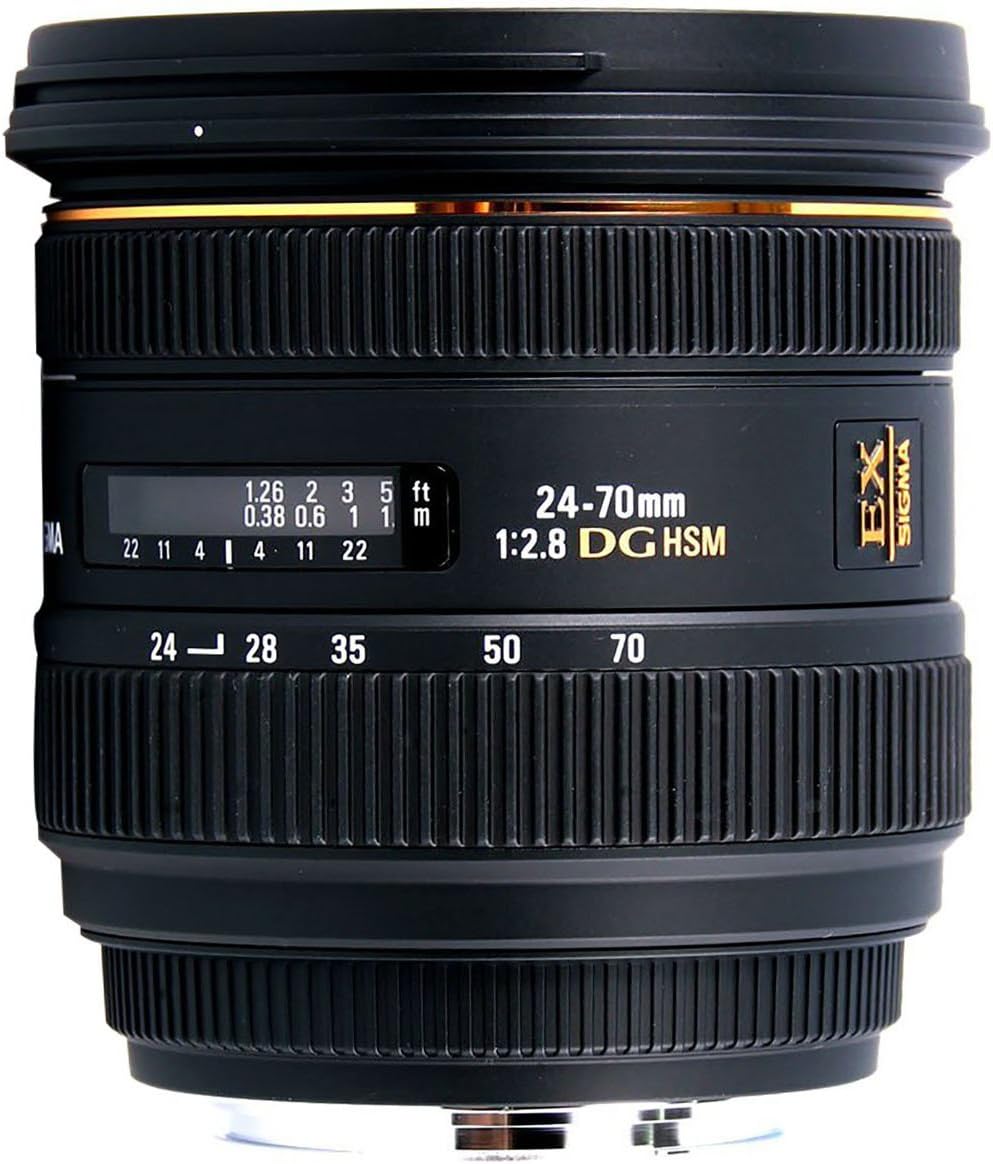 Sigma 24-70mm F2.8 IF EX DG HSM SLR Standard lens Black