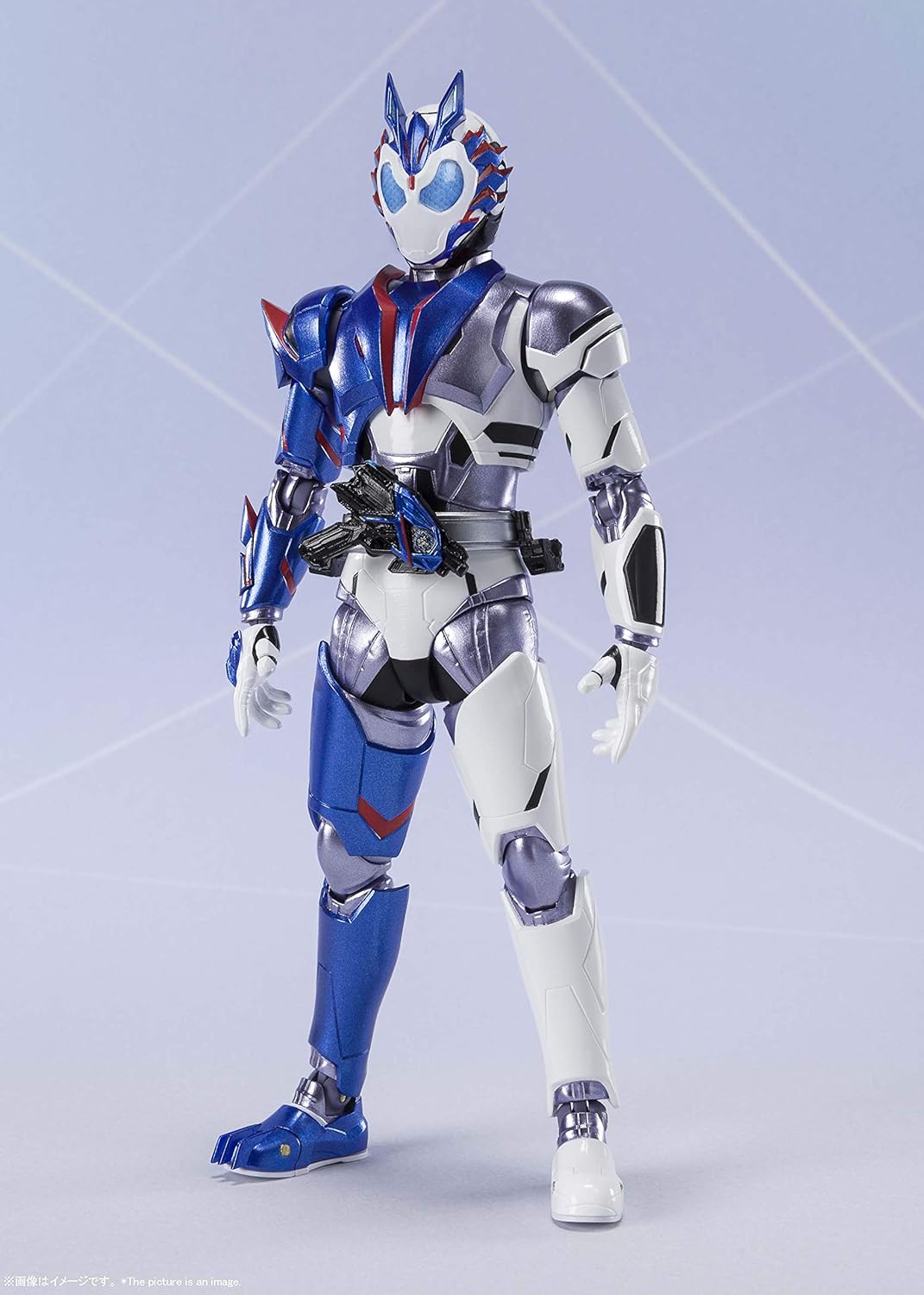 S.H. Figuarts Kamen Rider Zero One Kamen Rider Vulcan Shooting Wolf Approx. 5.9 inches (150 mm), PVC & ABS, Pre-painted Action Figure