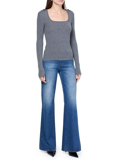 MCQUEEN スクエアネック トップス - Image 2