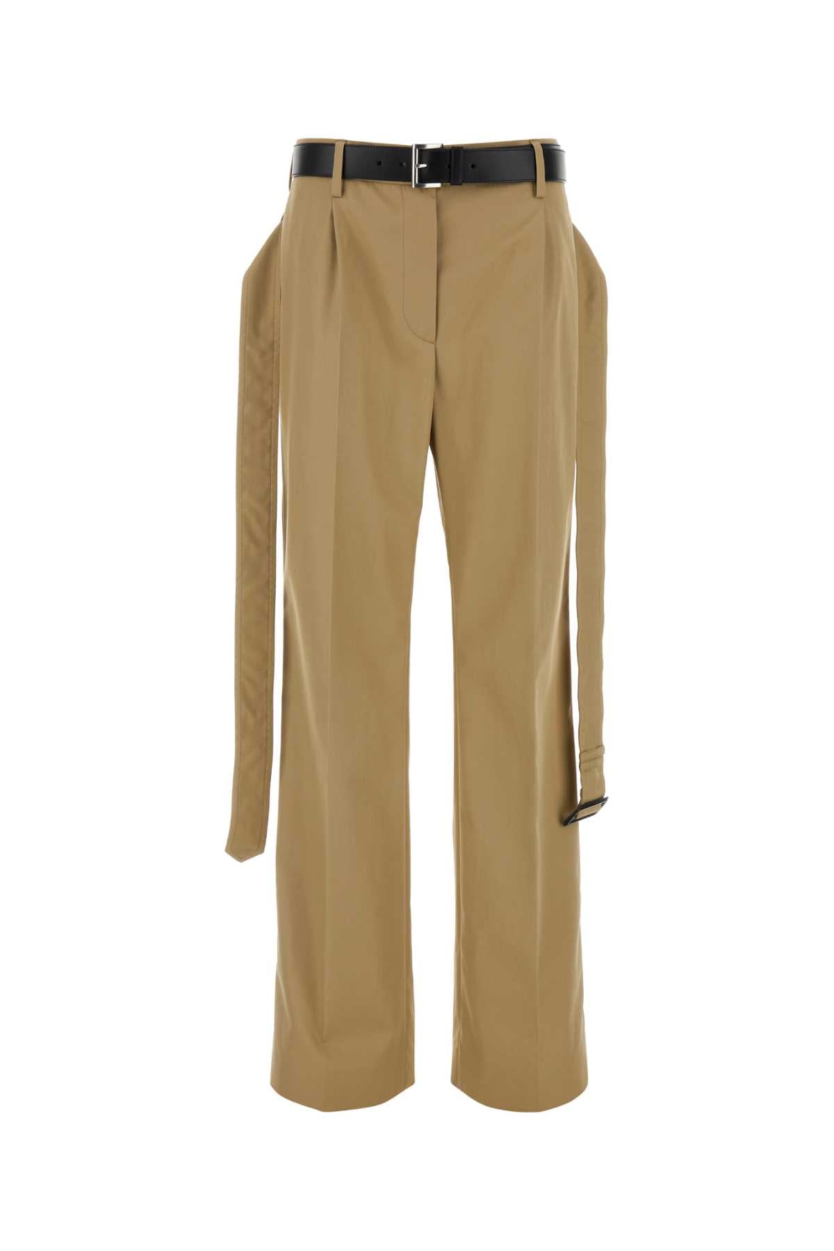 Prada Prada Cappuccino Twill Pant - Image 2