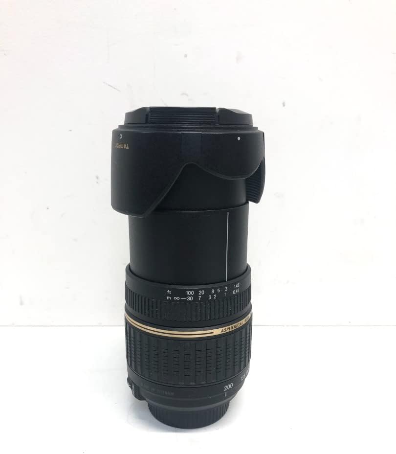 TAMRON HIgh Magnification Zoom Lens AF 0.71–7.9 inches (18–200mm) F3.5–6.3 XR Dill, For APS-C Only, A14