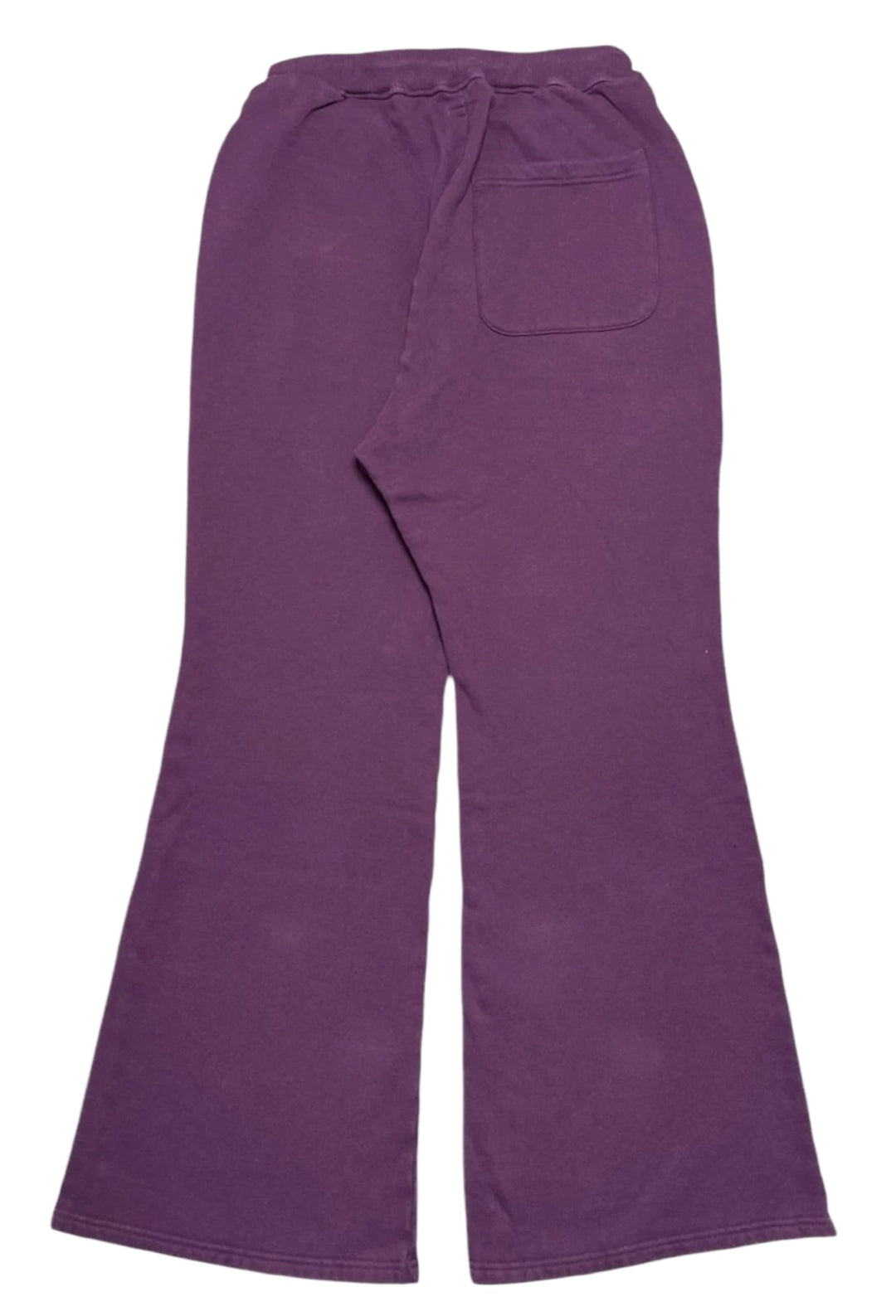 KAPITAL 'FLEECE' FLARE PURPLE SWEATS