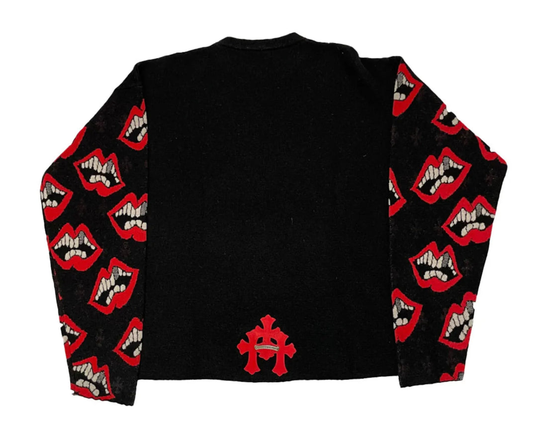 CHROME HEARTS MATTY BOY 'CHOMPER' CASHMERE SWEATER