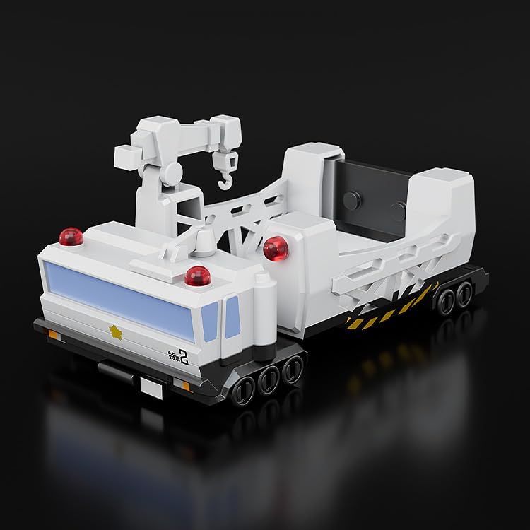 Good Smile Company Mobile Police Patlabor Brickroid Type 99 Special Labor Carrier, Plastic, Pre-Painted Figure, Non-Scale, Total Length Approx. 4.3 inches (110 mm)