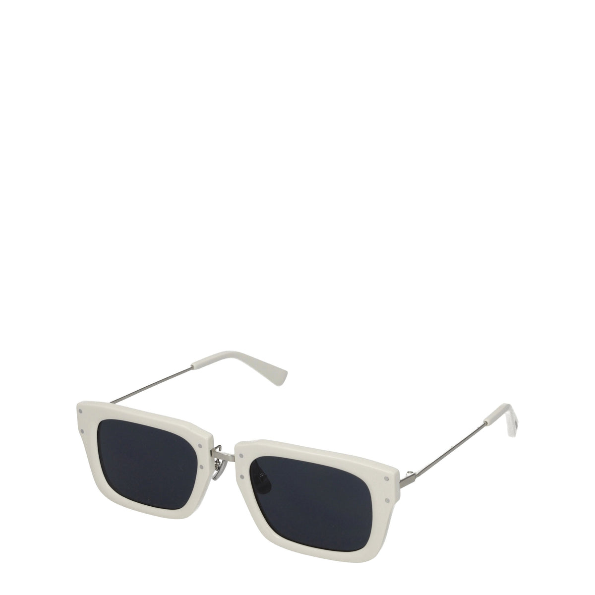 Jacquemus Jacquemus Occhiali Da Sole Donna Acetato Bianco/Argento - Image 2