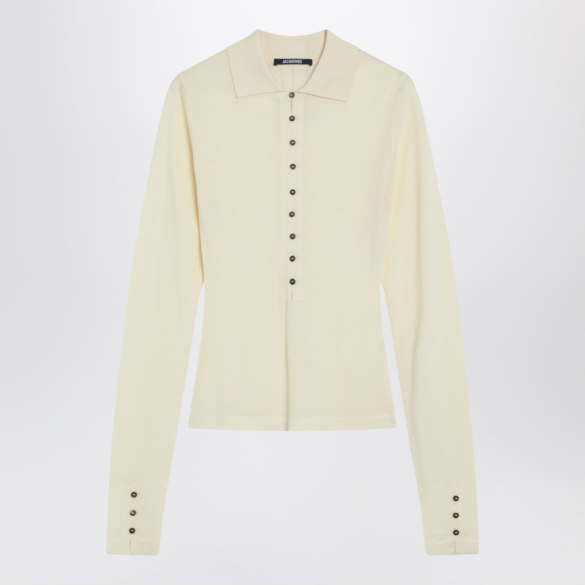 Jacquemus Jacquemus Light Yellow Wool Polo - Image 2