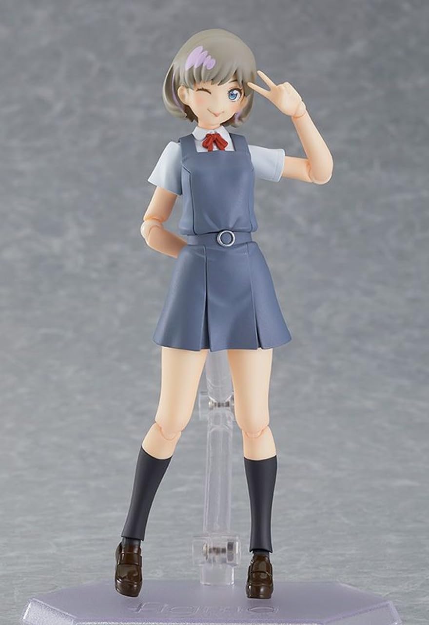 figma Love Live! Super Star!! Tang M06790 Non-Scale Plastic Pre-painted Action Figure, Pastel Blue