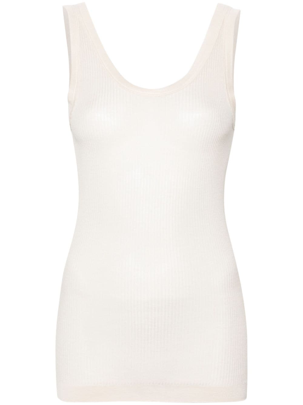 Lemaire Lemaire Ribbed Tank Top - Image 2