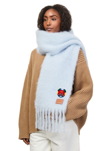 LOEWE Scarf in mohair and wool blend - Image 2