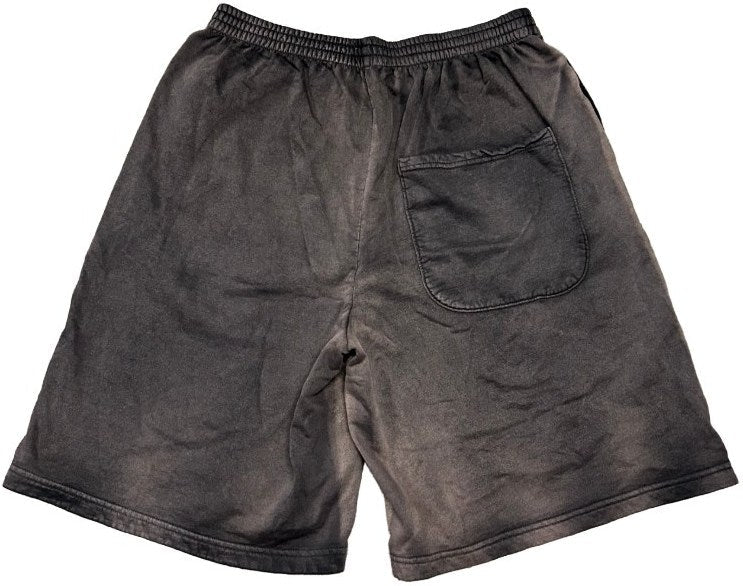 BOSSI 'RED DAGGER' RHINESTONE SWEATSHORTS
