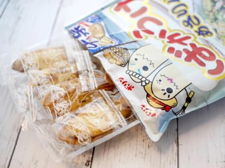 Chiba Limited Bakauke Clam Butter Flavor, 16 Sheets (2 Sheets x 8 Bags) x 2 Bag Set, Kuriyama Rice Candy