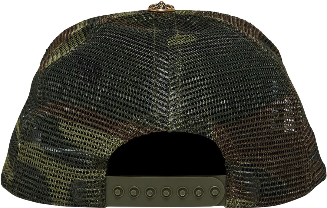 CHROME HEARTS 'HOLLYWOOD CAMO' TRUCKER HAT