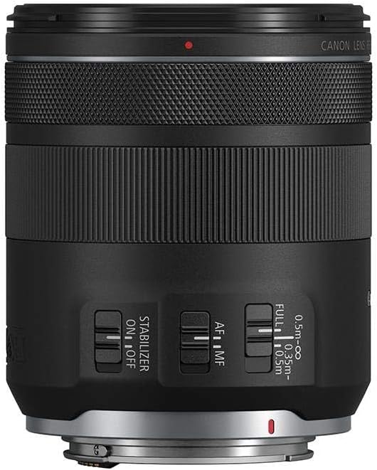 Canon RF 85mm F2 Macro is a STM, Compact Medium Telephoto Black Lens (4234C002)