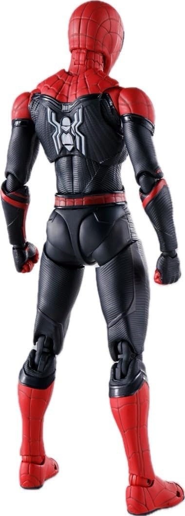 S.H. Figuarts Spider-Man Upgrade Suit (Spider-Man: No Way Home) Best Selection, Approx. 5.9 inches (150 mm), ABS and PVC Pre-painted Action Figure