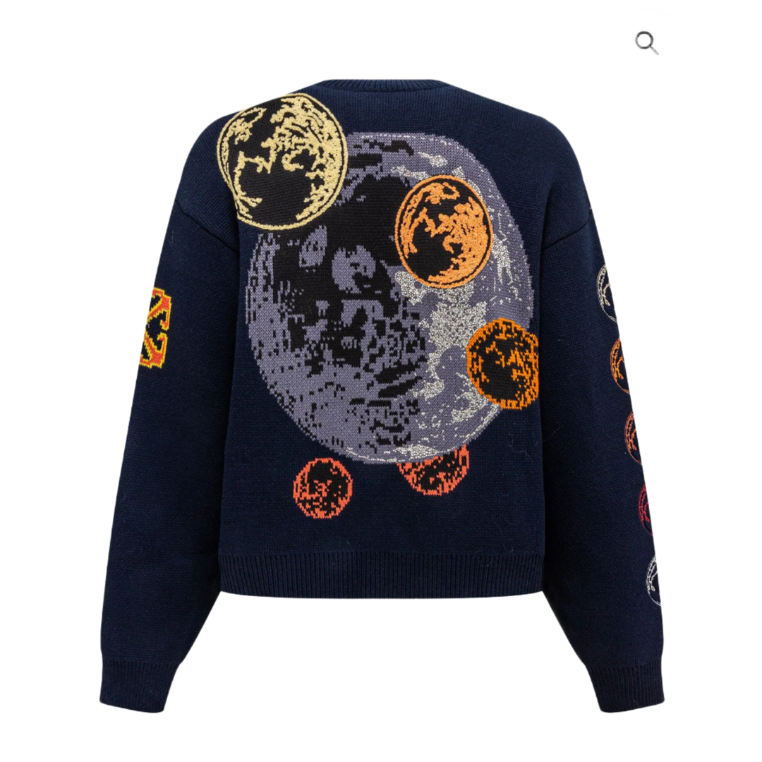 OFF-WHITE 'BLUE MOON' VARSITY CARDIGAN