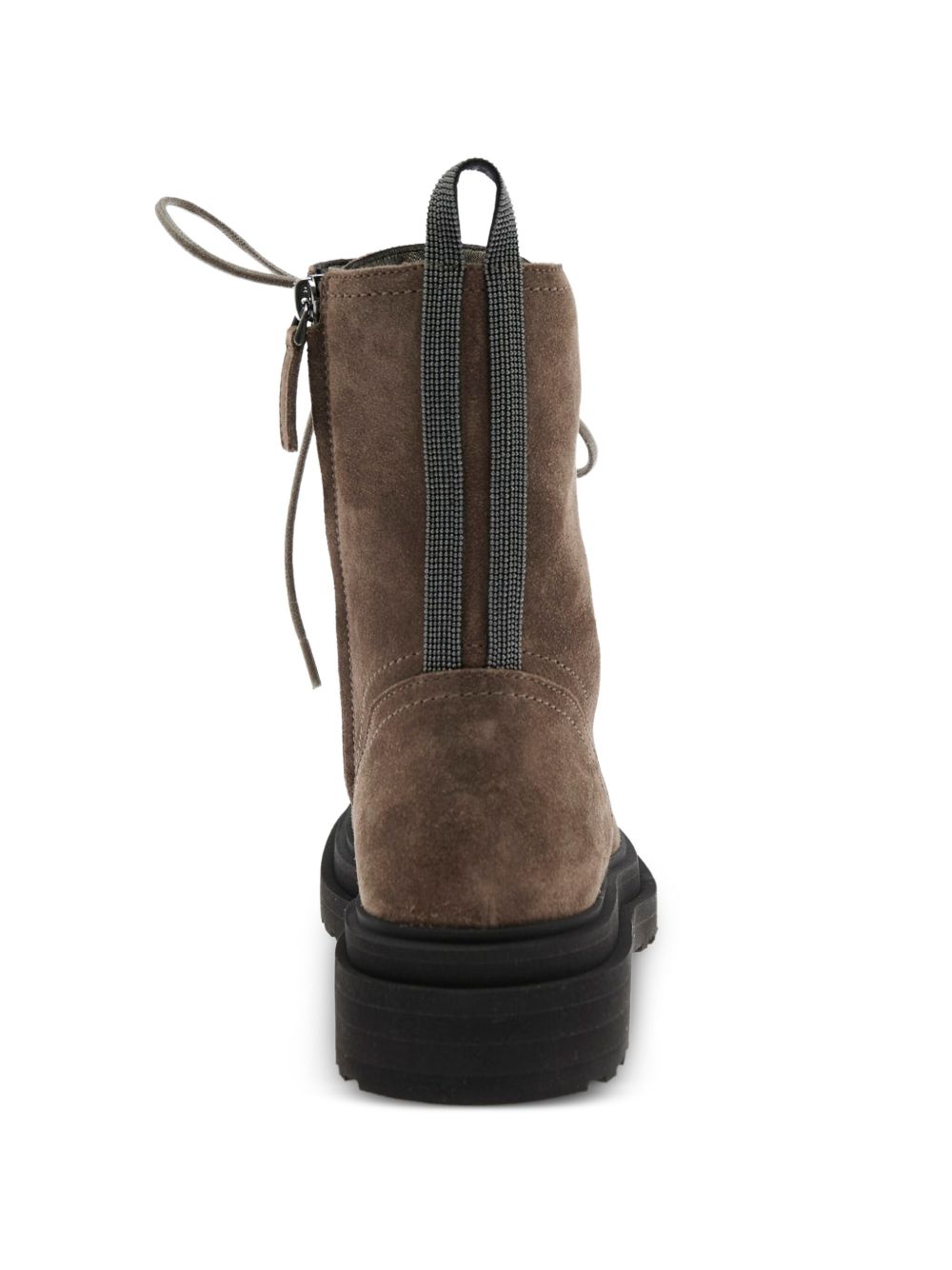 Brunello Cucinelli Suede Combat Boot - Image 2