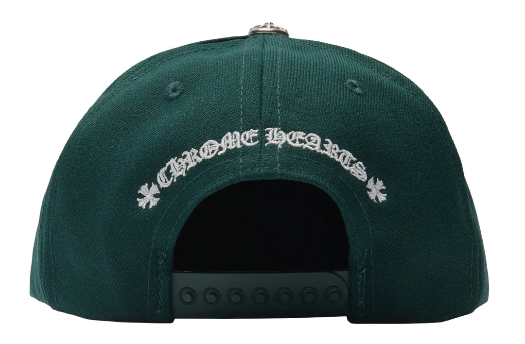 CHROME HEARTS CH 6 PANEL BASEBALL HAT FOREST GREEN