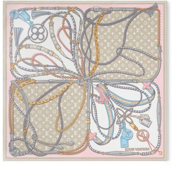 LOUIS VUITTON Mix and Straps Square 90 - Image 2