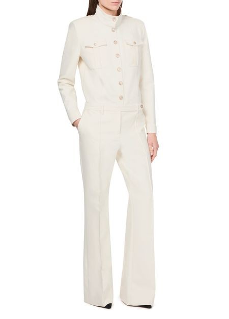 TOM FORD ストレッチ コットントリコチン製 スタンドカラー サファリジャンプスーツ - Image 2