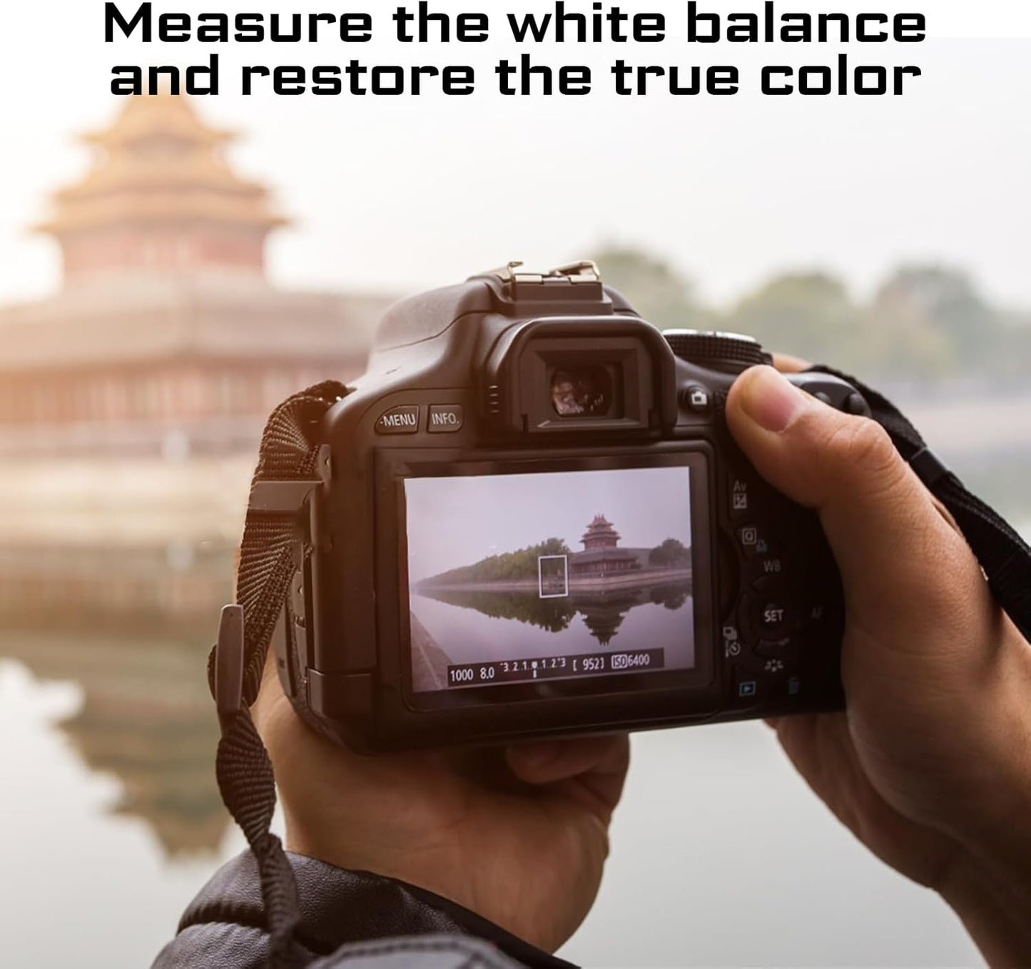 Freewell White Balance Lens Cap for Canon EF & RF Mounts - Precise Color Calibration