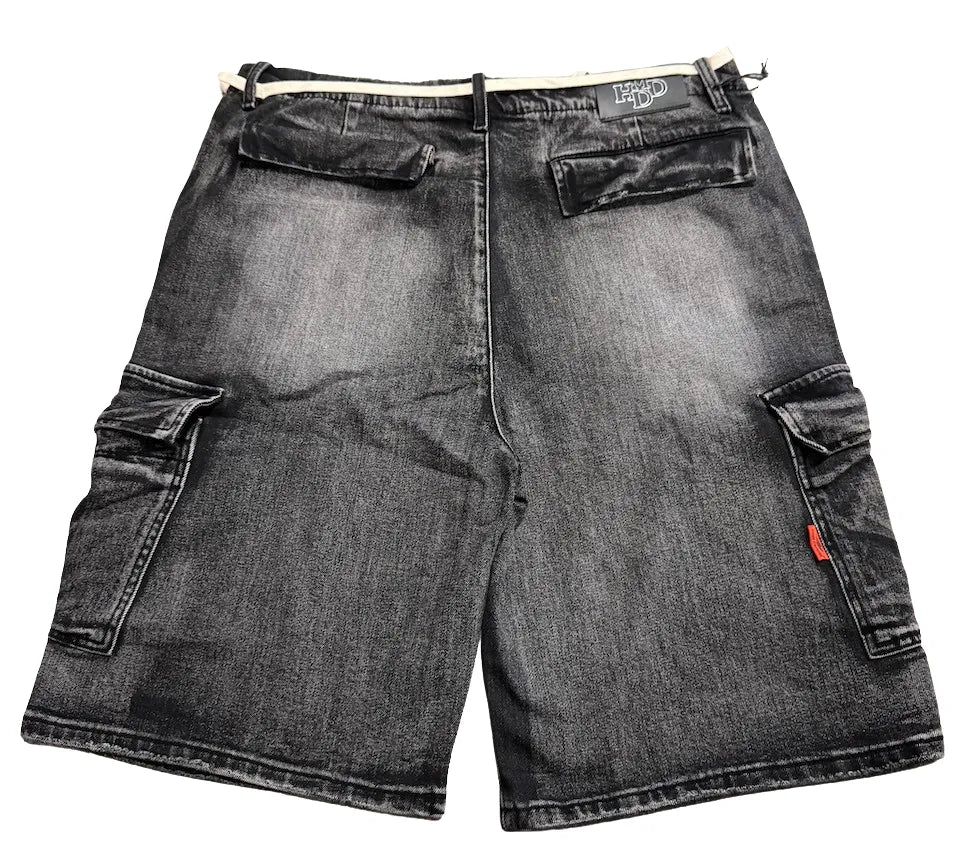 HAPPY MEMORIES DON'T DIE HMDD 'OKC' DENIM SHORTS
