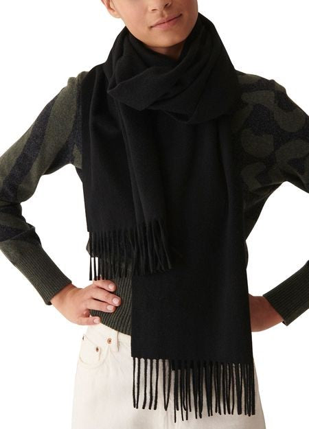 BOMPARD Classic fringed scarf - Image 2